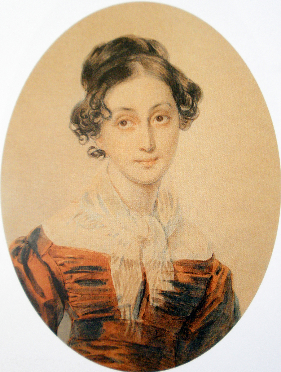 Пётр  Соколов  "Анна Алексеевна Оленина" / commons.wikimedia.org