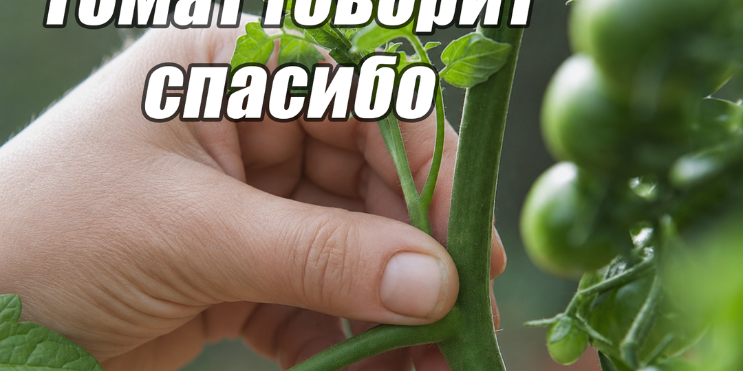 Мой способ формирования томатов: пасынкую вот так