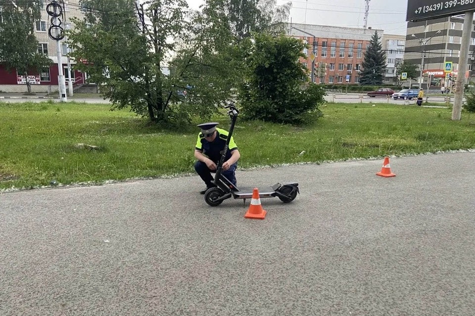    Водитель сбил двухлетнего мальчика. Фото: Госавтоинспекция Свердловской области