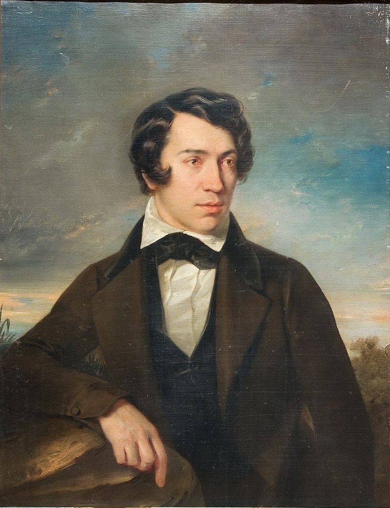 Алексей Хомяков. Автопортрет. 1842 год