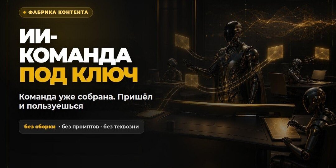 А что, если ты получишь готовую ИИ команду в найм