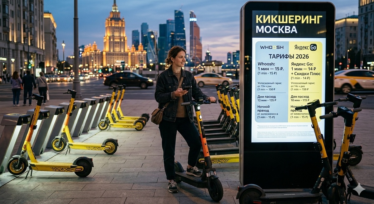 Один день на кикшеринге — в цифрах