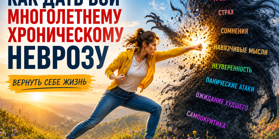 КАК ДАТЬ БОЙ МНОГОЛЕТНЕМУ ХРОНИЧЕСКОМУ НЕВРОЗУ?