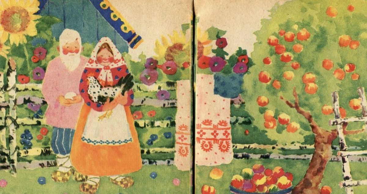 Курочка Ряба с иллюстрациями Н. Орловой (1963 год).