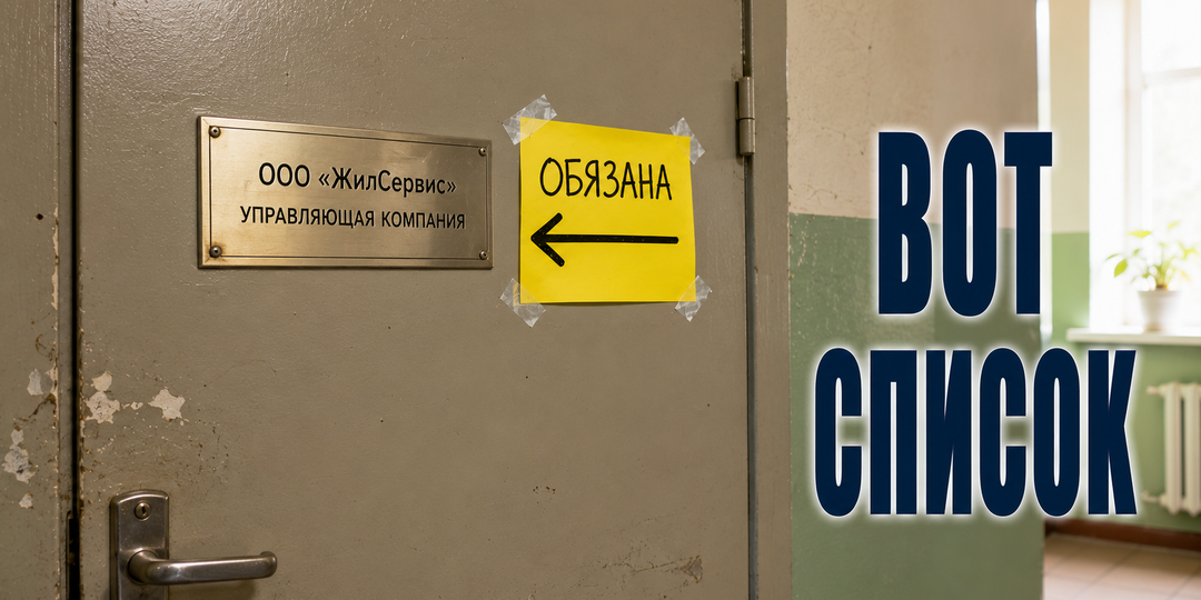 УК обязана - это не просьба: что она должна делать по закону и что с неё требовать