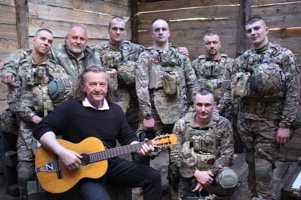    С песнями Владимира Скобцова ребята шли в бой. Фото: Личный архив