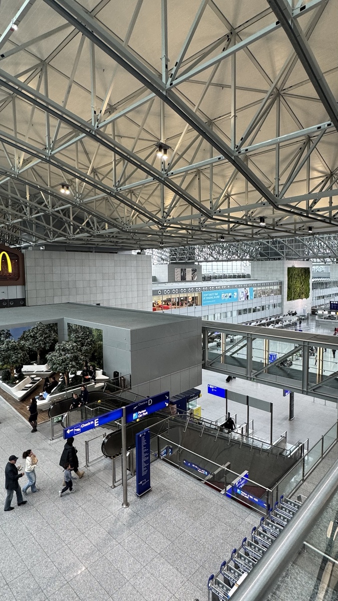 29.03.2026. Международный аэропорт Франкфурт / Flughafen Frankfurt. Автор: Елена Мельникова (plennica_neba)