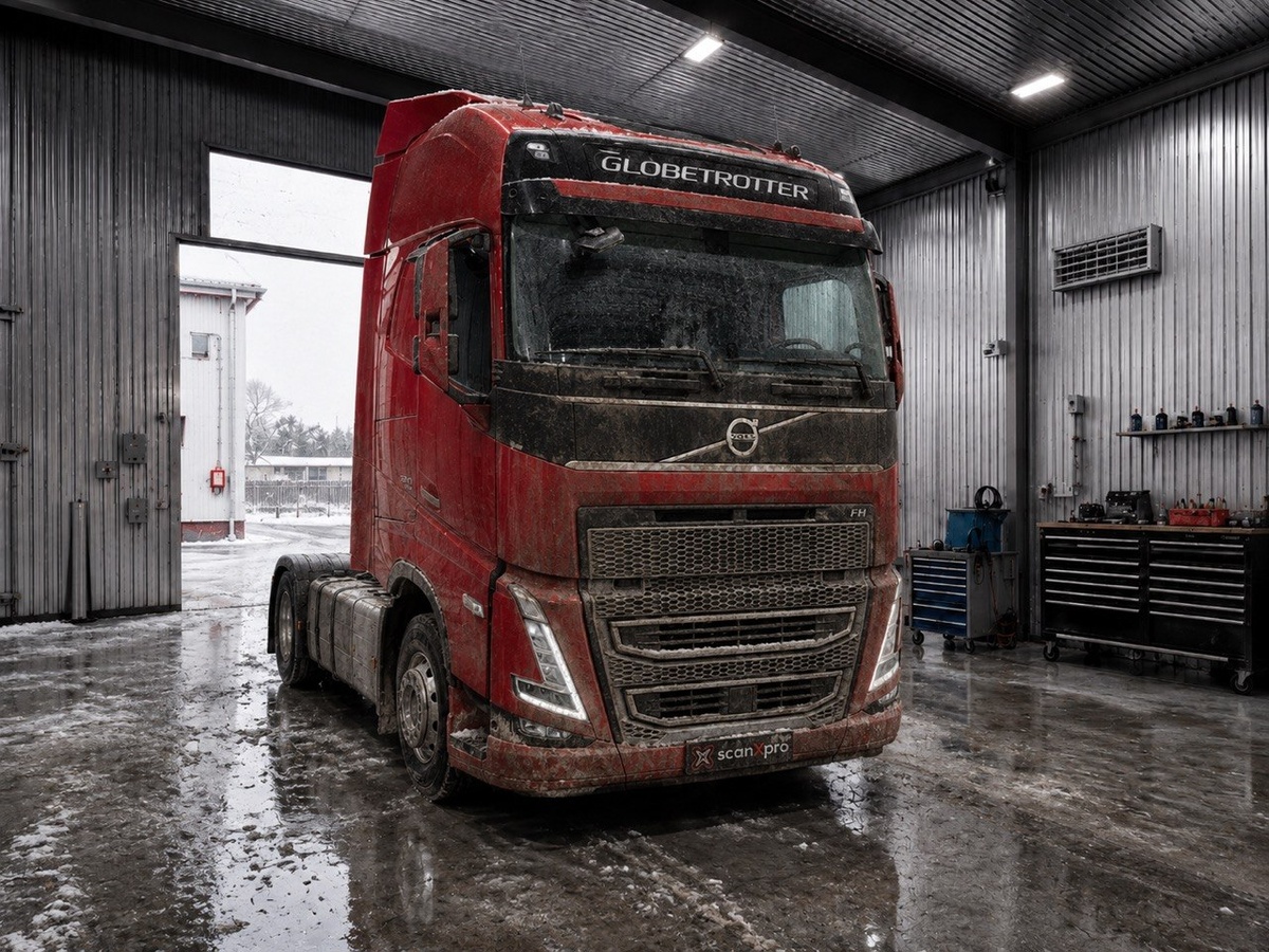 VOLVO AERO ECM4.0 турбокомпаунд, без ретардера.