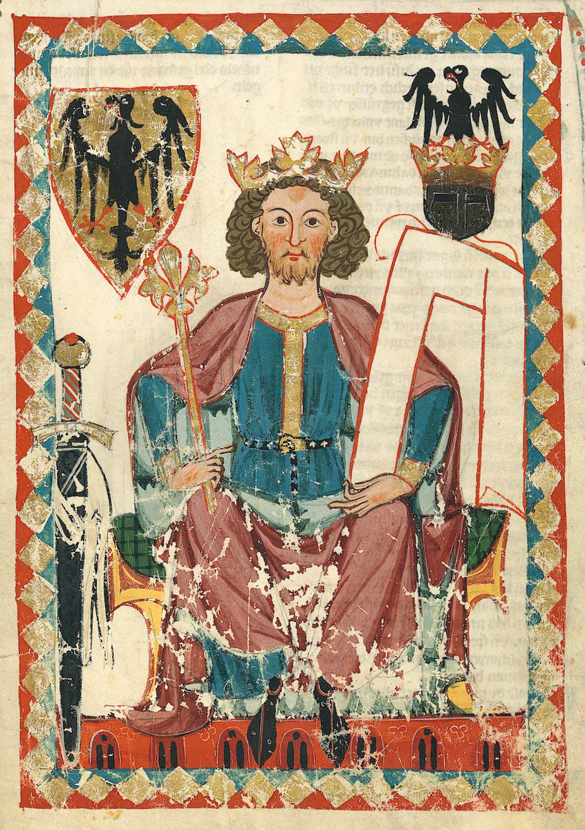 Генрих VI миниатюра из «Codex Manesse», начало XIV века