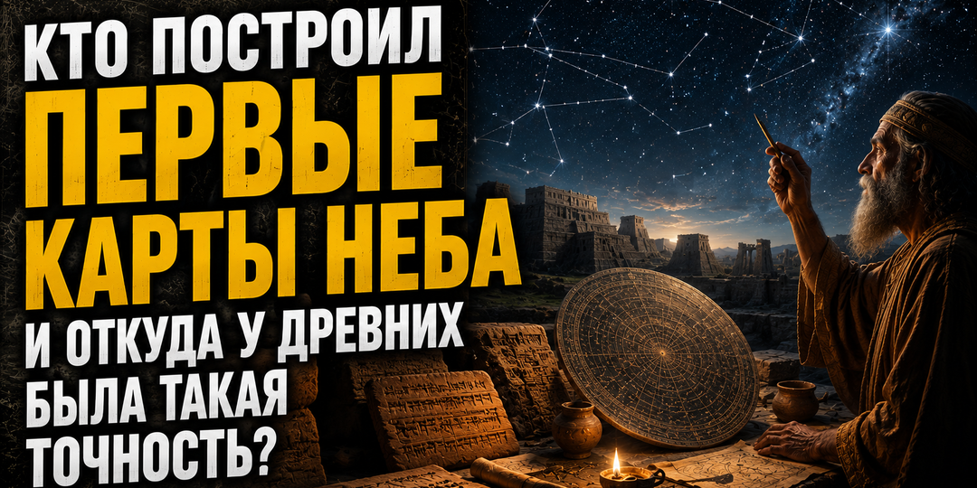 Кто построил первые карты неба - и откуда у древних была такая точность?