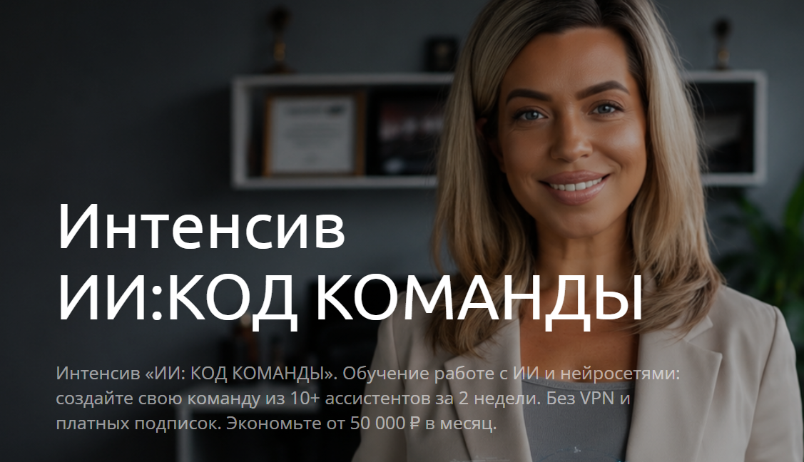 Интенсив ИИ:КОД КОМАНДЫ