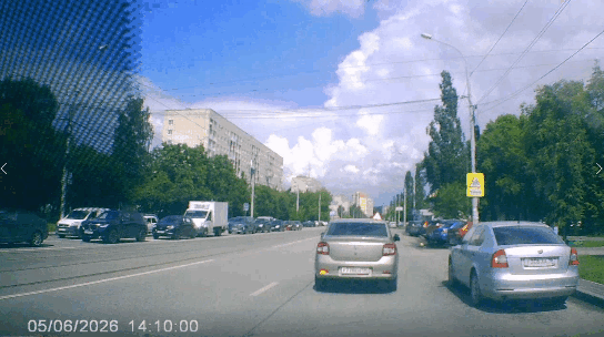 Опережение на экзамене ГАИ