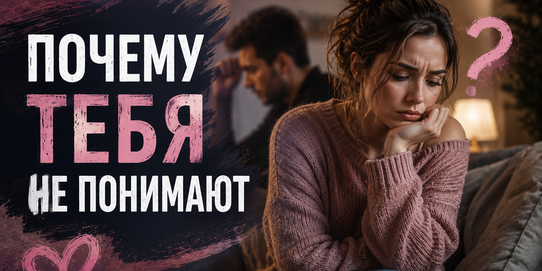 ПОЧЕМУ ТЕБЯ НЕ ПОНИМАЮТ