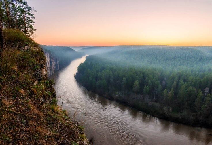 Река Урал.