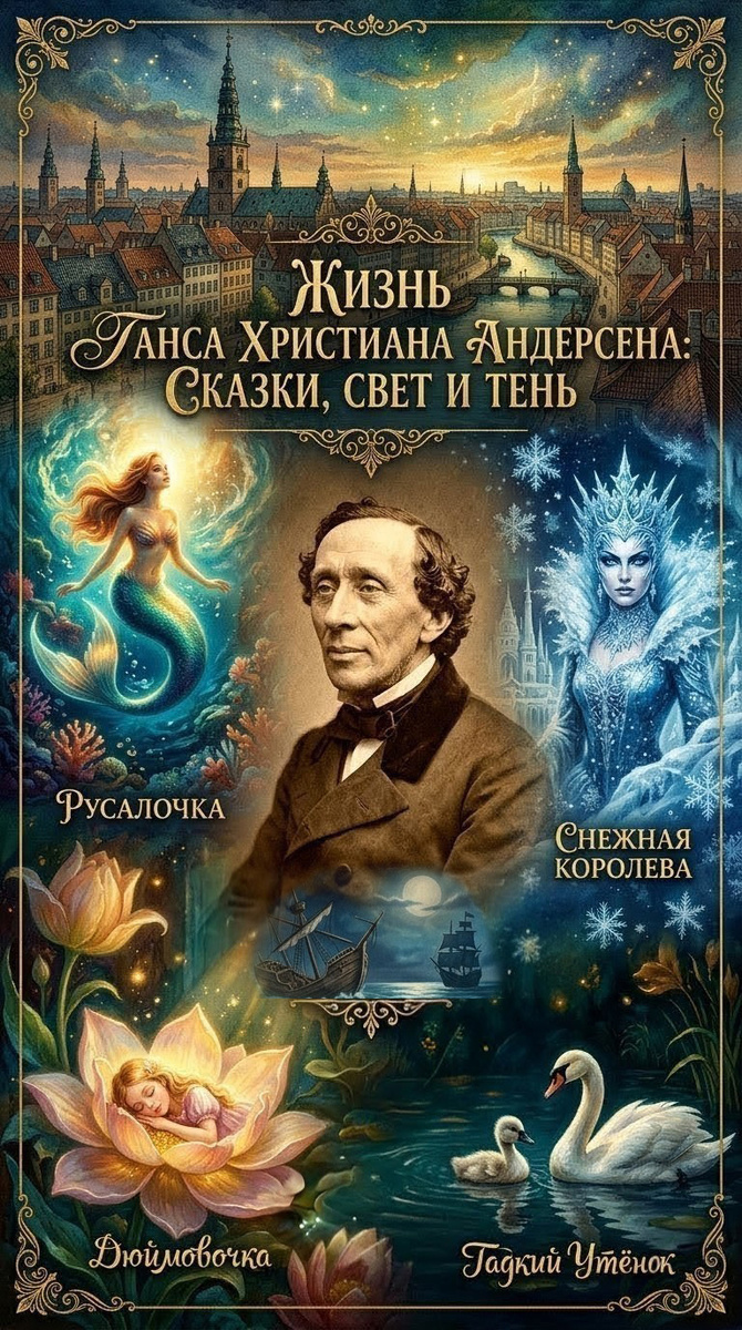 Гений сказки: ГАНС ХРИСТИАН АНДЕРСЕН