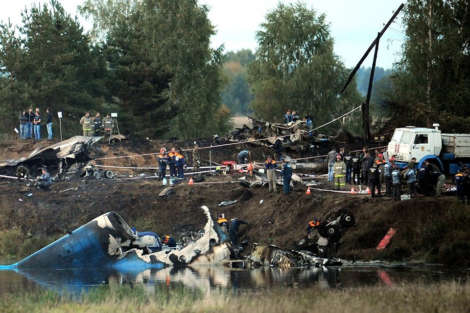 Трагедия. Локомотив Ярославль. 07.09.2011 года. Фото с сайта https://www.championat.com