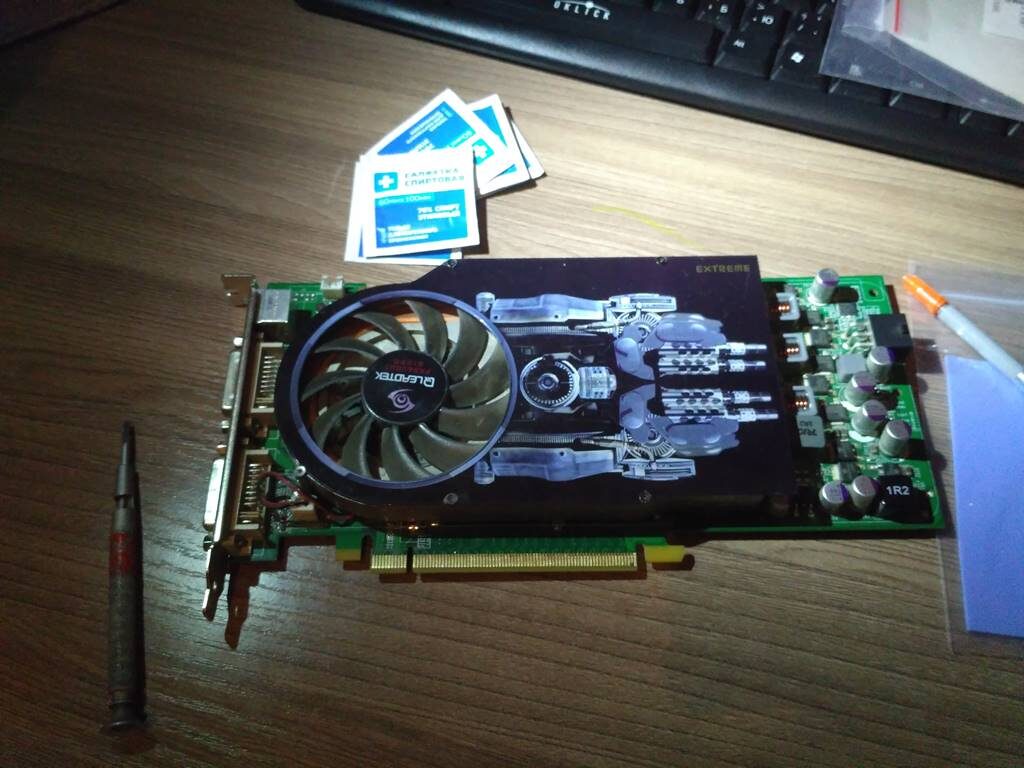 Видеокарта PX9600 GT на 512 Мб
