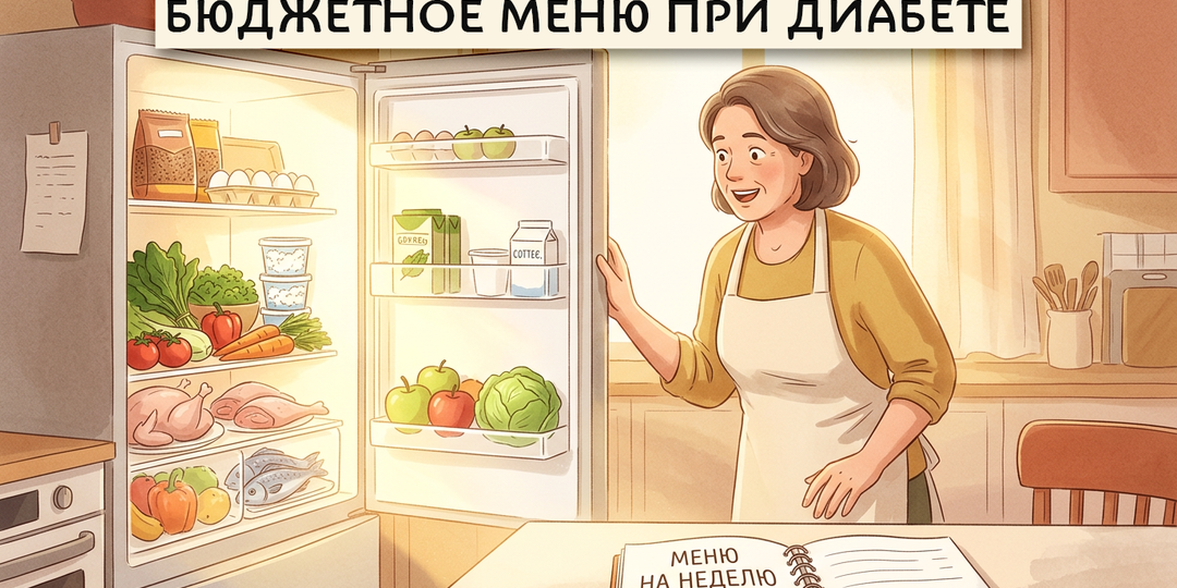 Бюджетное меню при диабете: составляем меню на неделю без дорогих "суперфудов" и танцев с бубном