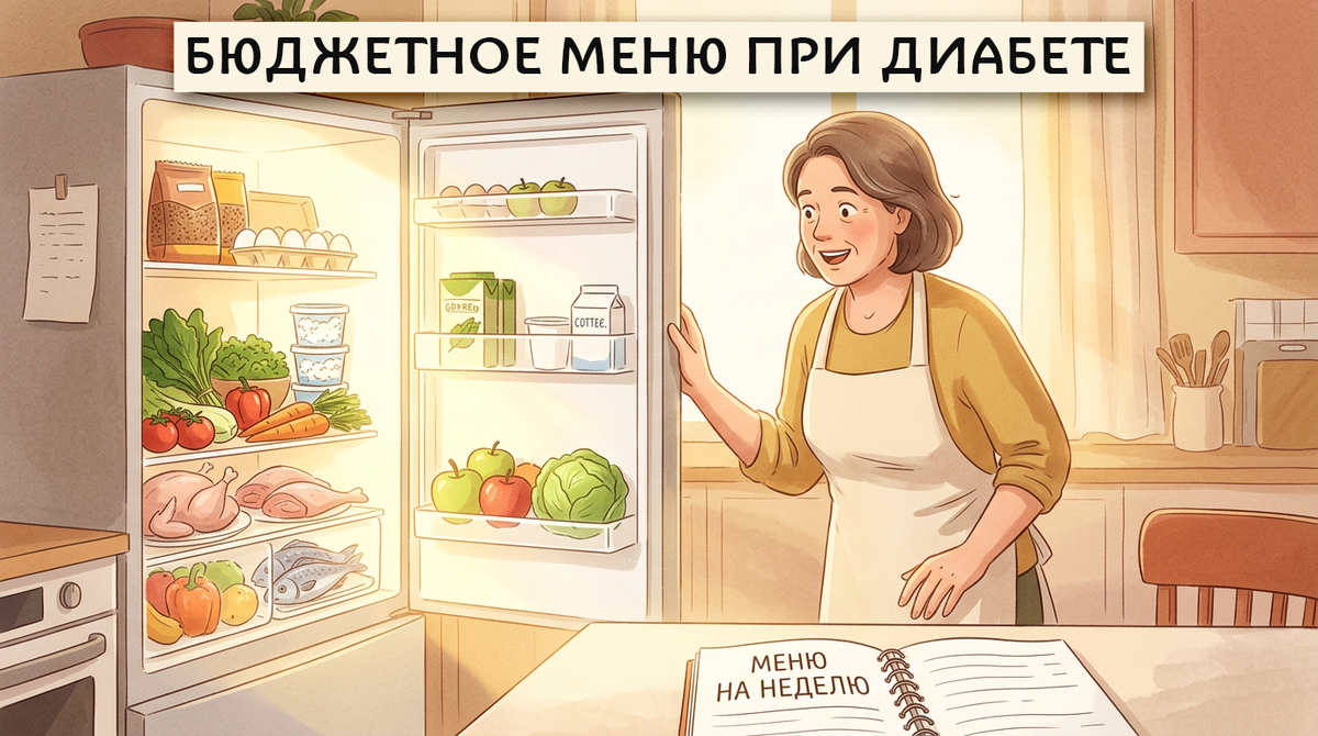 Бюджетное меню при диабете: составляем меню на неделю без дорогих "суперфудов" и танцев с бубном