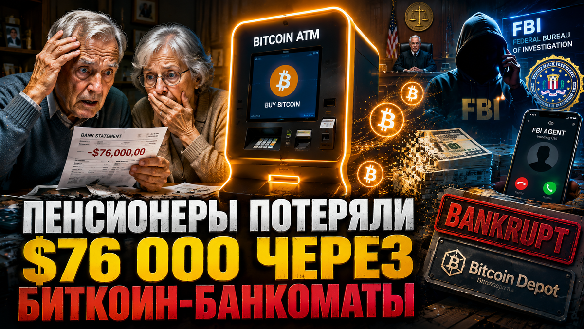 Пенсионеры потеряли все накопления через биткоин-банкоматы: криптокомпанию обвинили в помощи мошенникам 