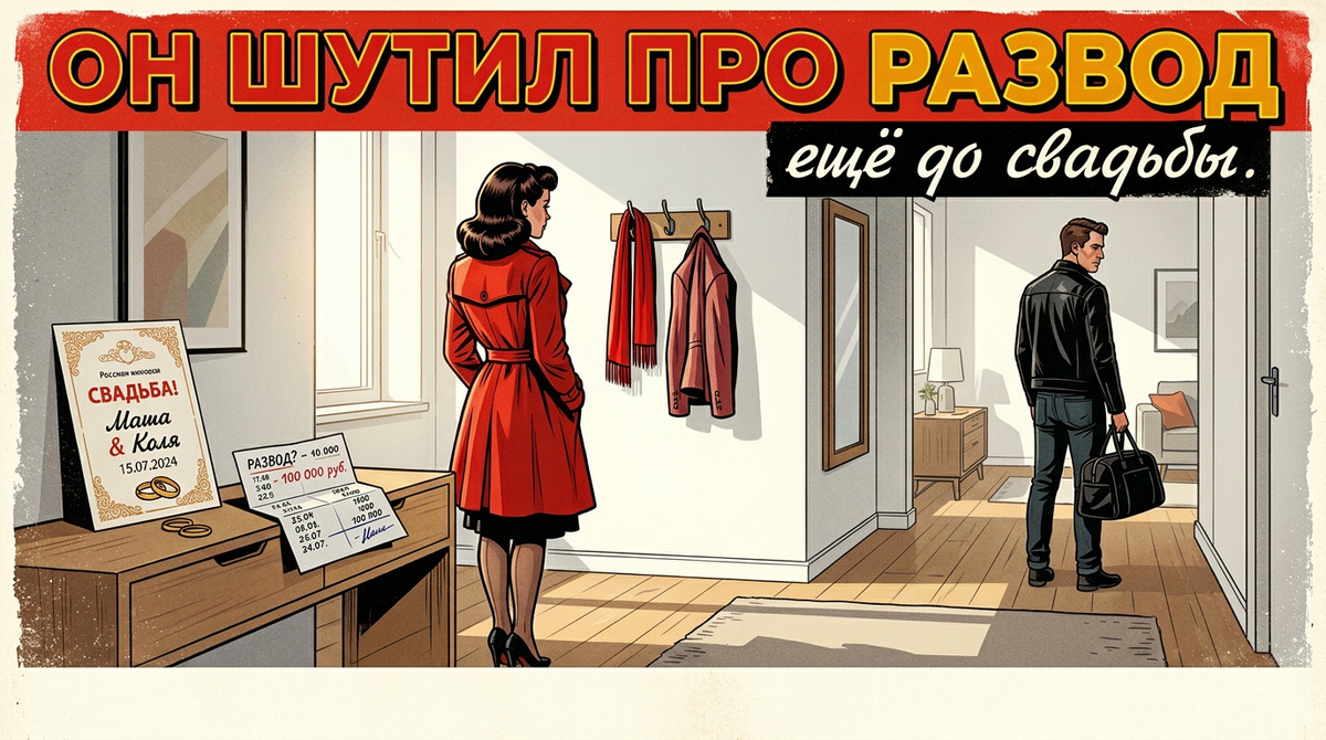Он шутил про развод