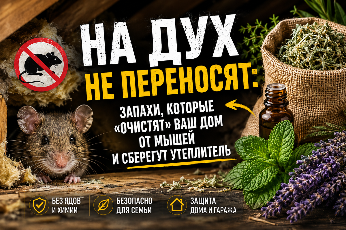 Запахи от мышей
