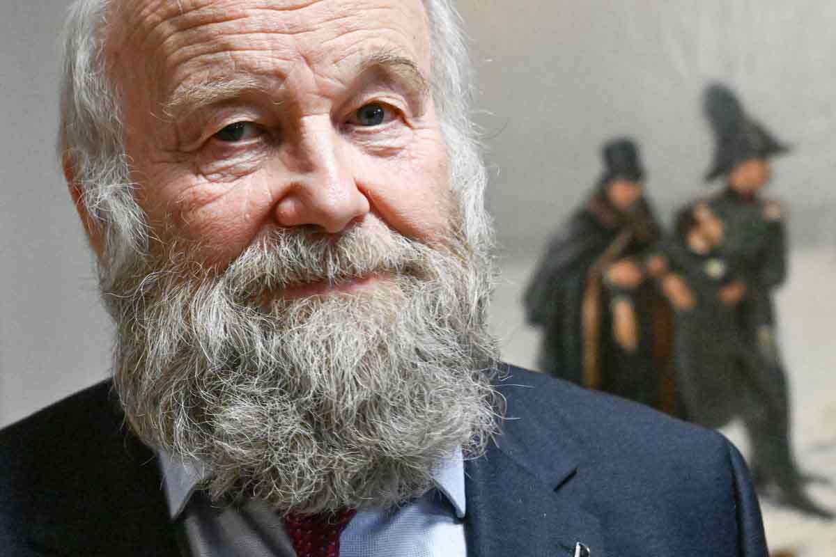 Президент Всероссийского музея А.С. Пушкина Сергей Некрасов на пресс-показе выставки «Шедевры Всероссийского музея А.С. Пушкина» в Москве. Владимир Вяткин/РИА Новости