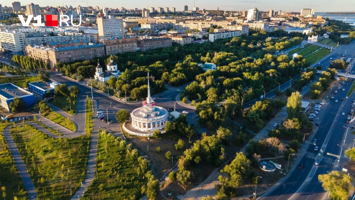 Волгоград. Панорама города