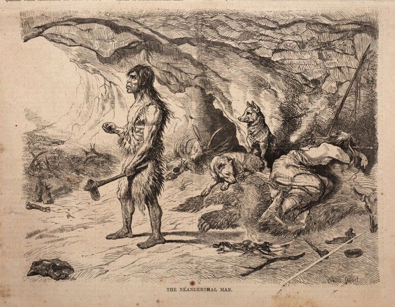 Луи Фигье «Первобытный человек» (1870)