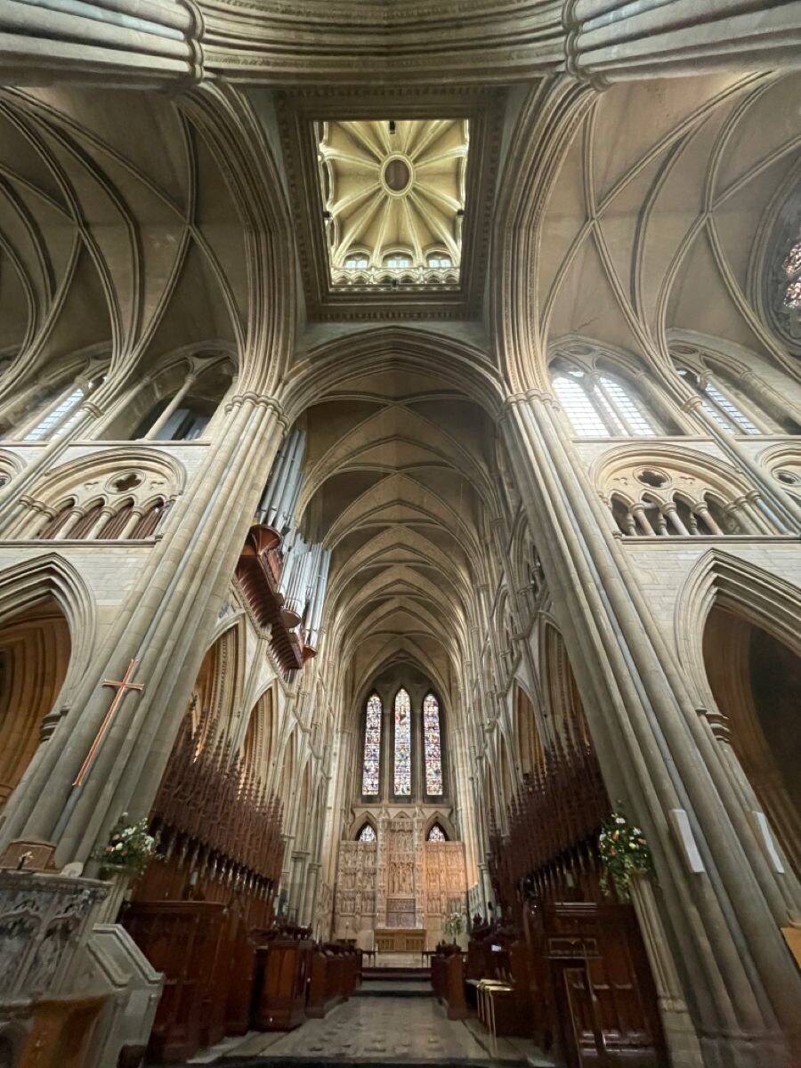 Truro cathedral interior, church interior