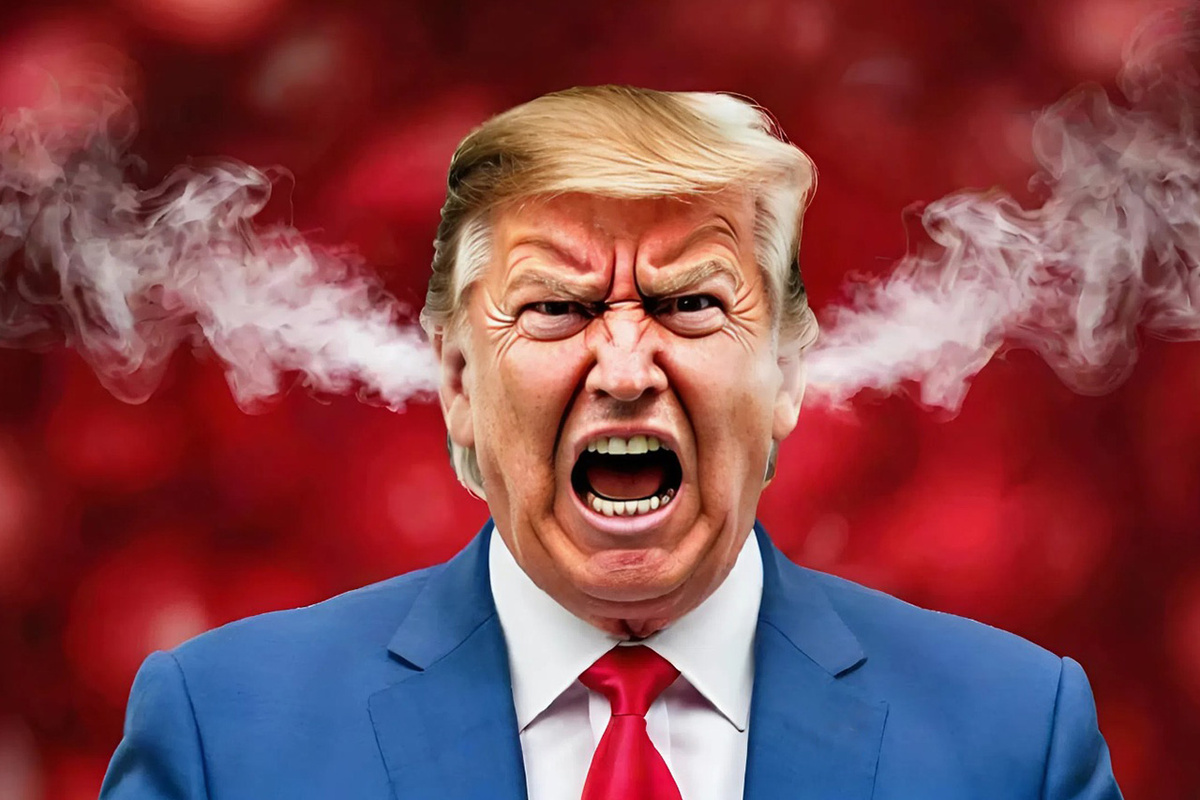 Трамп поругался с ведущей NBC Уэлкер.  Фото: Изображение сгенерировано с помощью ИИ / Маргарита Неклюдова