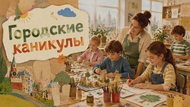    Иллюстрация к материалу: Городские лагеря Москвы: сколько стоят и как выбрать площадку для ребёнка