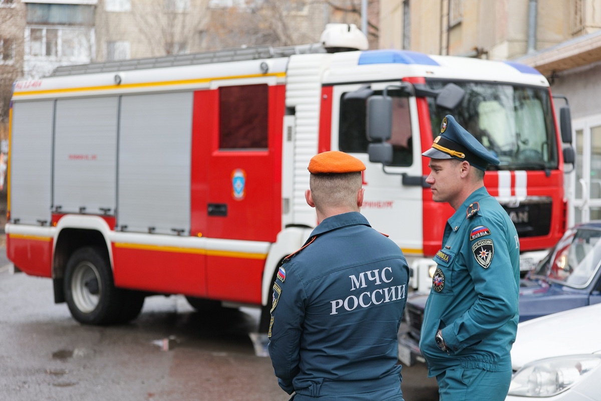 МЧС отчиталось о нейтрализации утечки в Первомайском районе.  Фото: ФедералПресс / Иван Кабанов