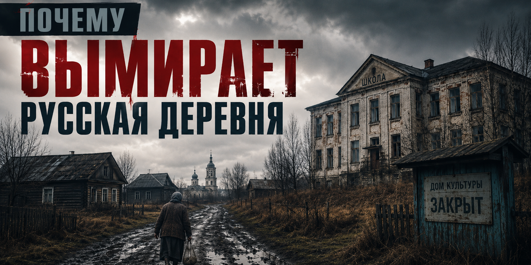 Почему русская деревня исчезает: закрытые школы, пустые клубы и дома с заколоченными окнами