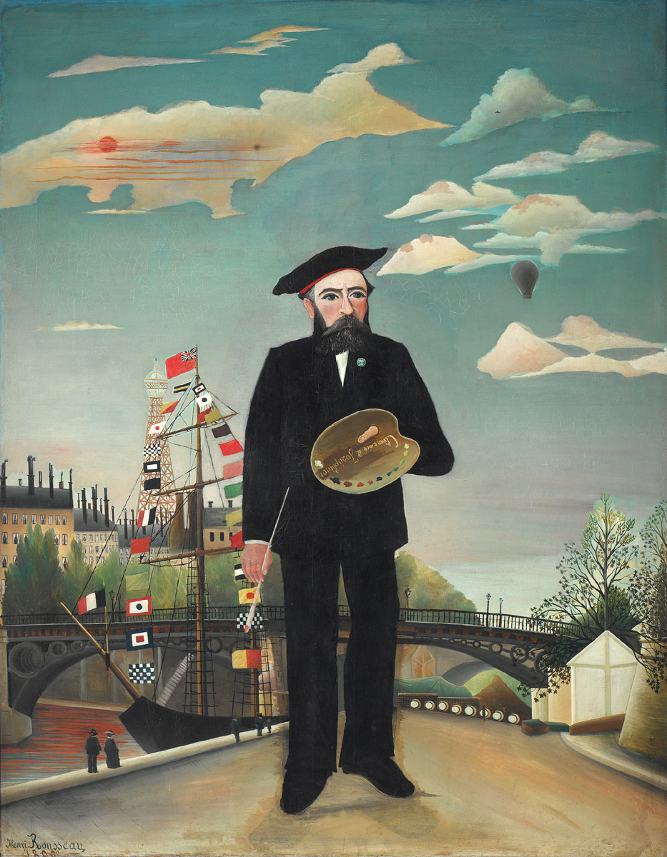 Анри Руссо. Портрет-пейзаж. 1890