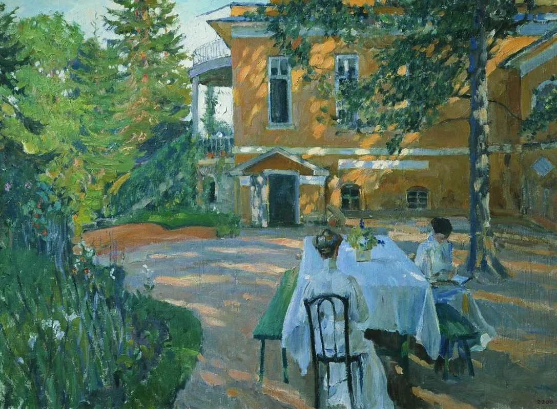 Сергей Виноградов. «Летом», 1909 год, Государственный Русский музей, Санкт-Петербург © Public domain