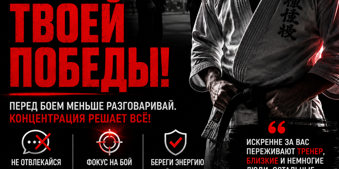 На соревнованиях не все хотят вашей победы.
