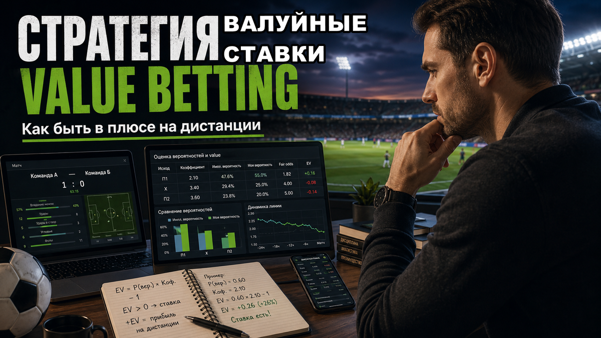 Стратегия ставок на футбол валуйные ставки