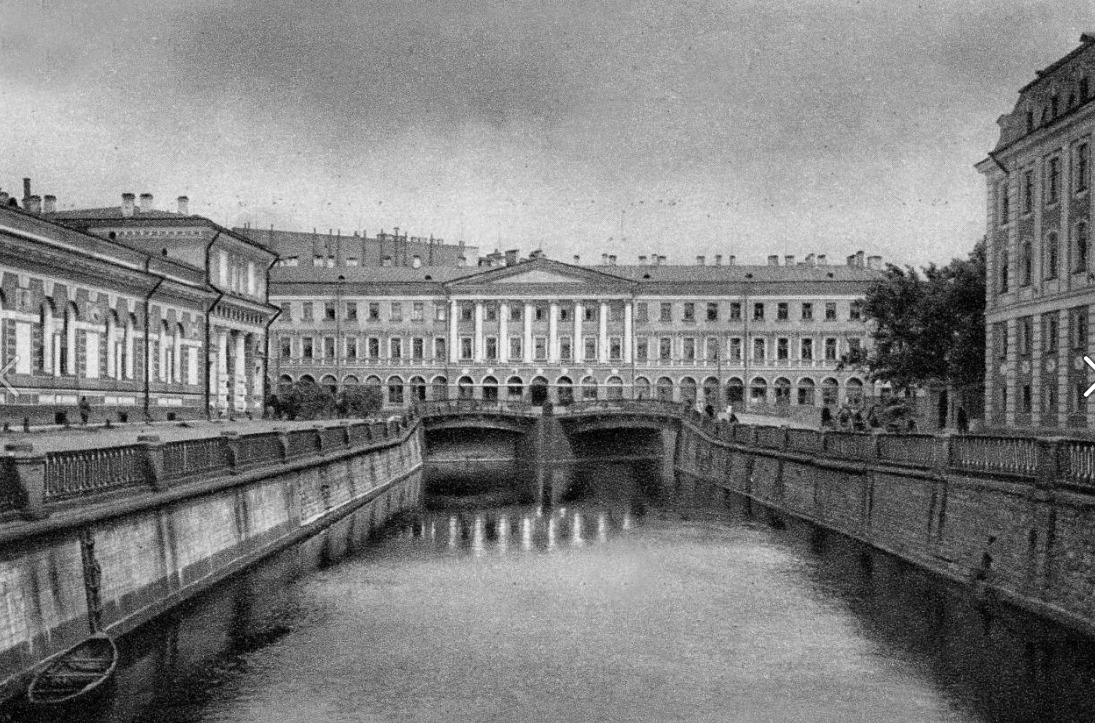 Театральный мостик Открытка 1929 г. с сайта citywalls.ru