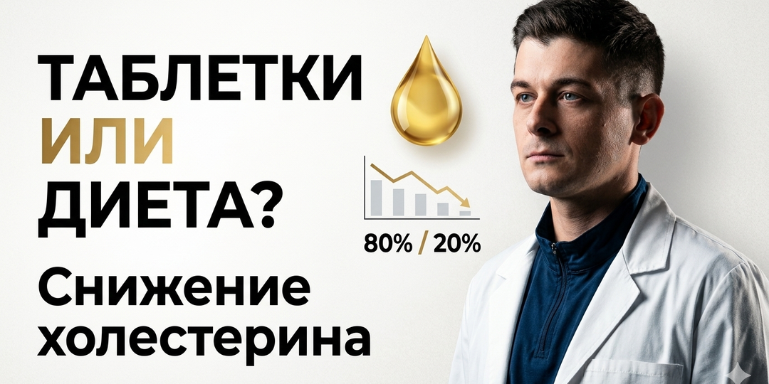 Диета против таблеток: в каком случае можно снизить холестерин без статинов, а когда изменения в меню уже бесполезны
