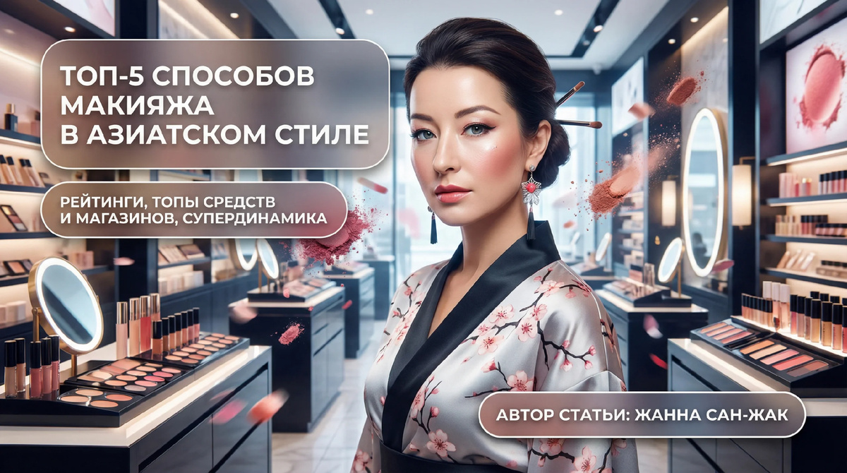Азиатский макияж — это комплексная философия красоты (C-beauty, K-beauty, J-beauty), основанная на принципе «Skin-first» (сначала уход, потом цвет), которая визуально омолаживает лицо за счет создания эффекта «прозрачной» кожи, анатомического высветления центральной части лица и техник, увеличивающих глаза (Aegyo-sal, Manhua lashes).