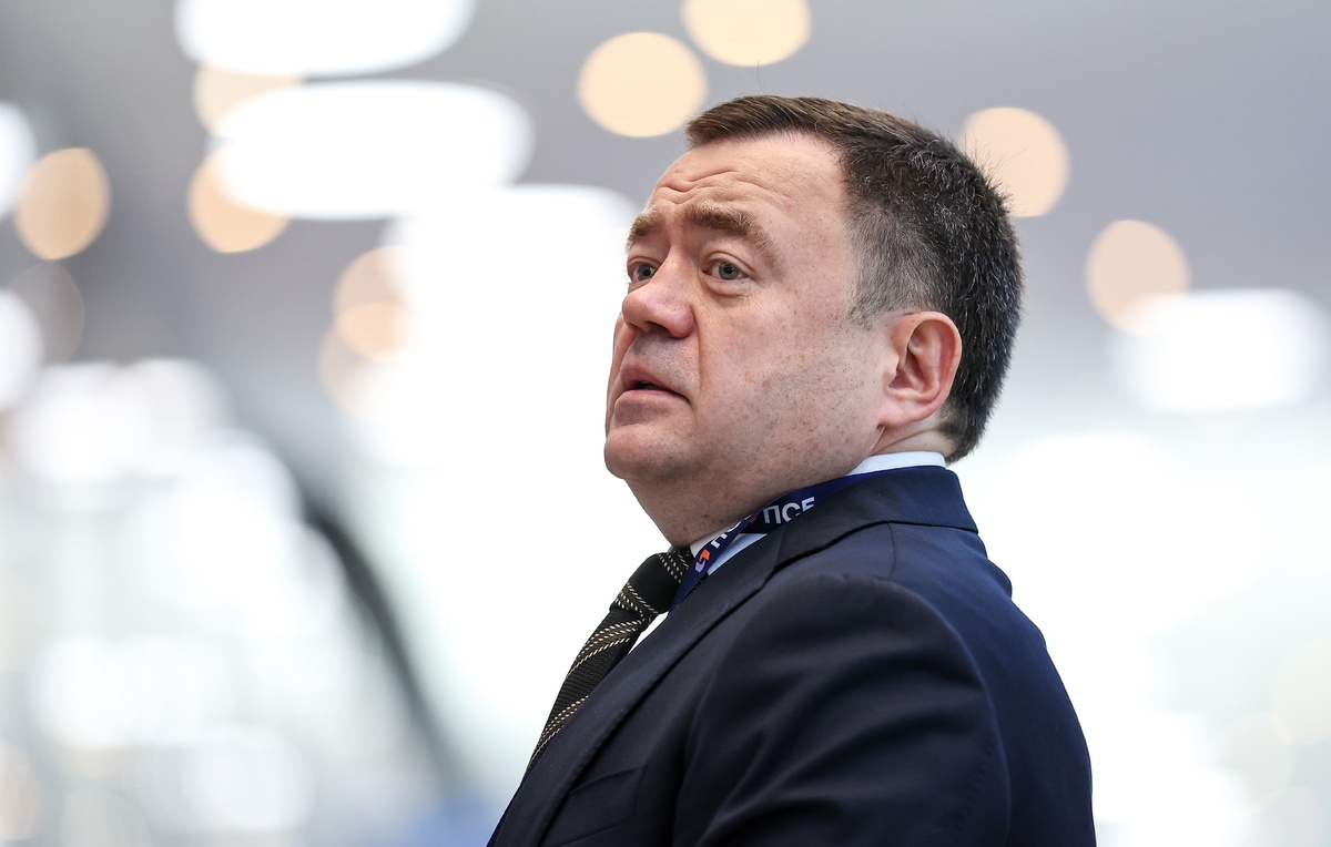    Председатель Всероссийской федерации легкой атлетики Петр Фрадков  Донат Сорокин/ТАСС