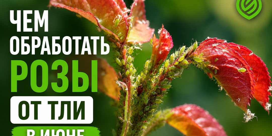 Чем обработать розы от тли в июне