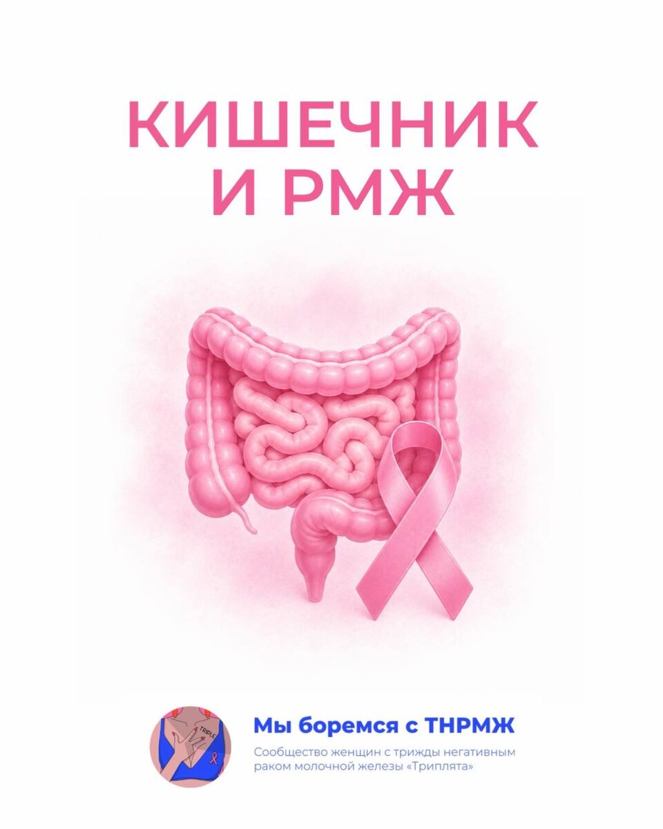 Кишечник и рак молочной железы