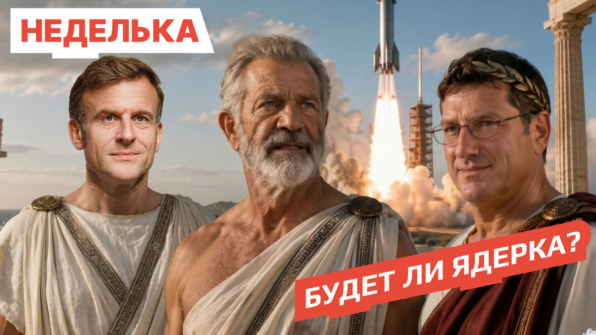 Ядерный конфликт, Гибсон показал Иисуса, обыск Макрона, русофобские лозунги и полет Starship