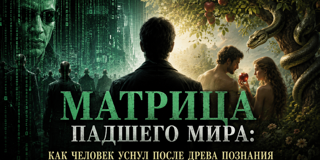 Матрица падшего мира: как человек уснул после древа познания