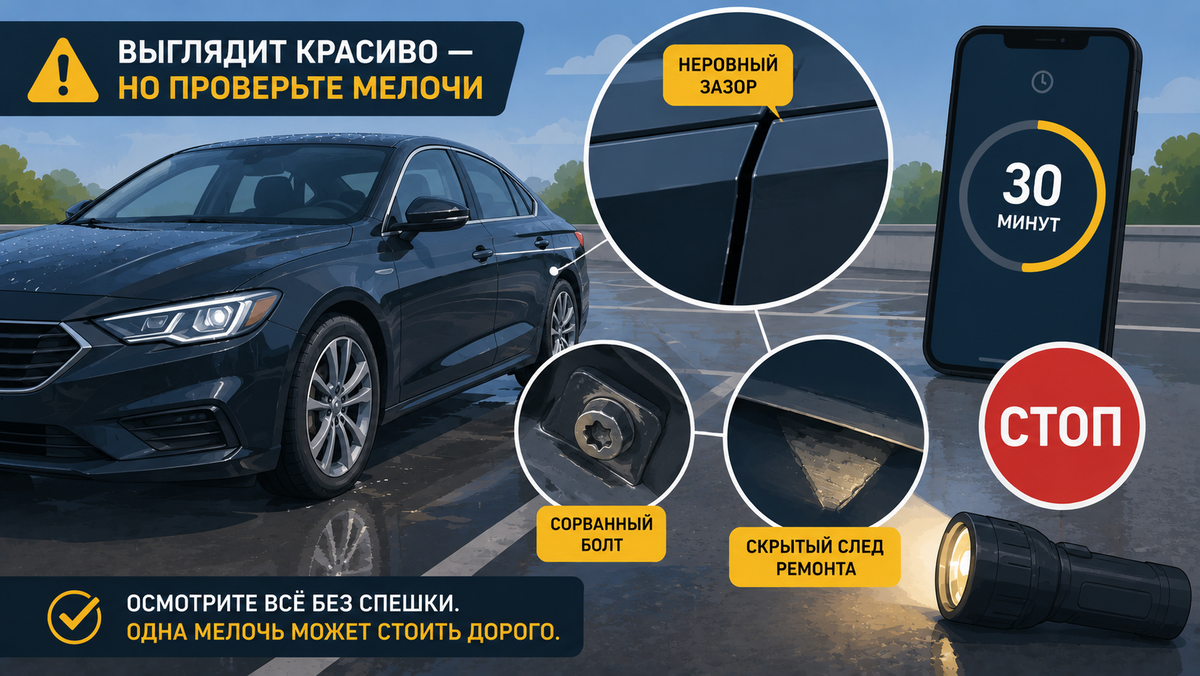 Приехал смотреть подержанный автомобиль и за 30 минут понял, что лучше уйти