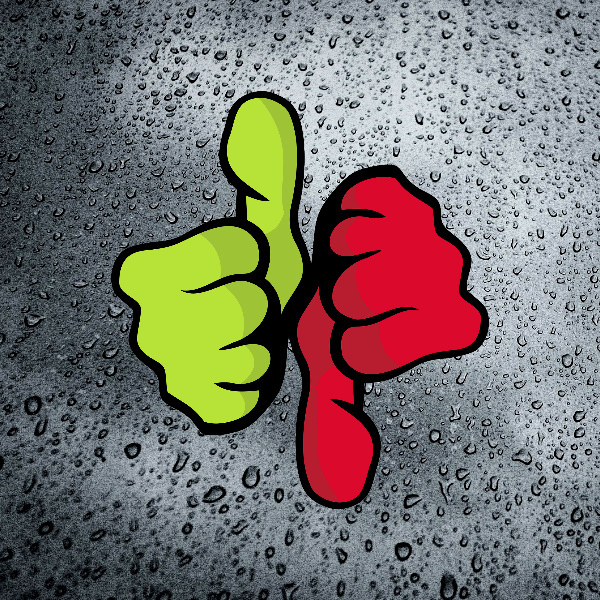 Два вида позитивного мышления. Изображение из открытых источников сети интернет.