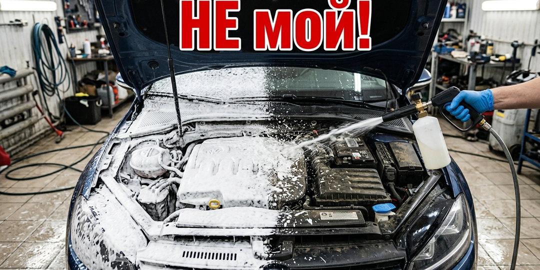 Почему НЕ СТОИТ мыть Мотор??