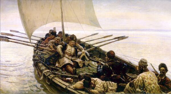 В. И. Суриков. «Стенька Разин» (1908). Источник: ru.ruwiki.ru